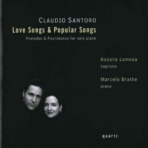 Santoro Claudio - Love Songs & Popular Songs i gruppen Externt_Lager / Naxoslager hos Bengans Skivbutik AB (4020768)