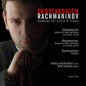 Rachmaninov Sergei Shostakovich - Cello Sonatas i gruppen Externt_Lager / Naxoslager hos Bengans Skivbutik AB (4020782)