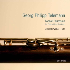 Telemann Georg Phillip - Twelve Fantasias For Flute i gruppen Externt_Lager / Naxoslager hos Bengans Skivbutik AB (4020806)