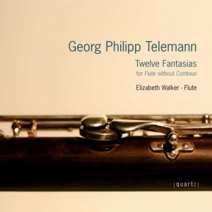 Telemann Georg Phillip - Twelve Fantasias For Flute i gruppen Externt_Lager / Naxoslager hos Bengans Skivbutik AB (4020806)
