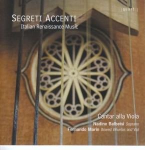 Various - Segreti Accenti - Italian Renaissan i gruppen Externt_Lager / Naxoslager hos Bengans Skivbutik AB (4021821)