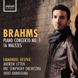 Brahms Johannes - Piano Concerto No. 1, Op. 15 & 16 W i gruppen Externt_Lager / Naxoslager hos Bengans Skivbutik AB (4024185)
