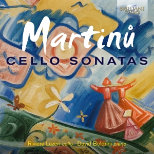 Martinu Bohuslav - Cello Sonatas i gruppen Externt_Lager / Naxoslager hos Bengans Skivbutik AB (4024205)