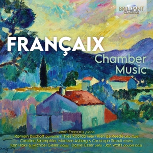 Francaix Jean - Chamber Music i gruppen Externt_Lager / Naxoslager hos Bengans Skivbutik AB (4024210)