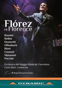 Vincenzo Bellini Cesare Andrea Bix - Flórez In Florence (Dvd) i gruppen CDON_Kommande / CDON_Kommande_DVD hos Bengans Skivbutik AB (4024215)