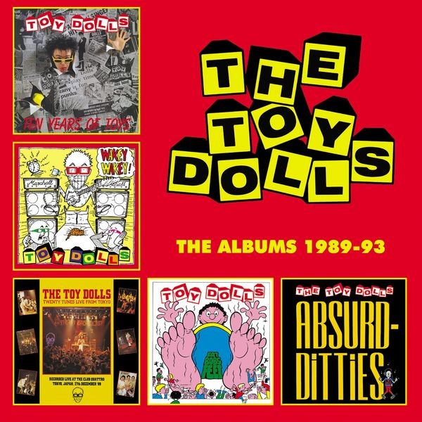 Toy Dolls - Albums 1989-93 i gruppen CD / Rock hos Bengans Skivbutik AB (4026524)