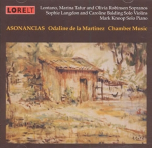De La Martinez Odaline - Asonancias - Chamber Music i gruppen ÖVRIGT / Övrigt / aub hos Bengans Skivbutik AB (4028014)