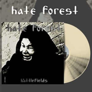 Hate Forest - Battlefields (Bone Vinyl Lp) i gruppen VINYL / Hårdrock/ Heavy metal hos Bengans Skivbutik AB (4028531)