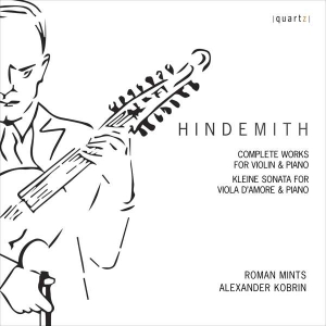 Hindemith Paul - Complete Works For Violin & Piano i gruppen Externt_Lager / Naxoslager hos Bengans Skivbutik AB (4028825)