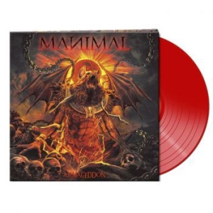 Manimal - Armageddon (Red Vinyl Lp) i gruppen VINYL / Kommande / Hårdrock/ Heavy metal hos Bengans Skivbutik AB (4029695)