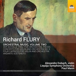 Flury Richard - Orchestral Music, Vol. 2 i gruppen CD / Kommande / Klassiskt hos Bengans Skivbutik AB (4030029)