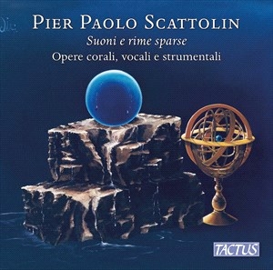 Scattolin Pier Paolo - Suoni E Rime Sparse i gruppen CD / Kommande / Klassiskt hos Bengans Skivbutik AB (4030035)