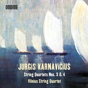 Karnavicius Jurgis - String Quartets Nos. 3 & 4 i gruppen Externt_Lager / Naxoslager hos Bengans Skivbutik AB (4030038)