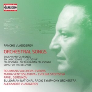 Vladigerov Pancho - Orchestral Songs i gruppen Externt_Lager / Naxoslager hos Bengans Skivbutik AB (4030041)