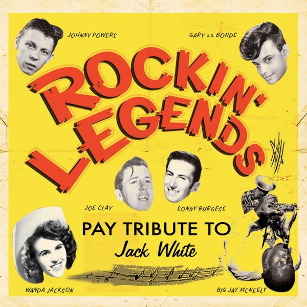 Various Artists - Rockin' Legends Pay Tribute To Jack i gruppen CD / Toppsäljare hos Bengans Skivbutik AB (4030353)