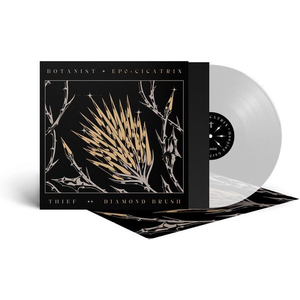 Botanist / Thief - Cicatrix / Diamond Brush (Clear Vin i gruppen VINYL / Hårdrock/ Heavy metal hos Bengans Skivbutik AB (4031977)