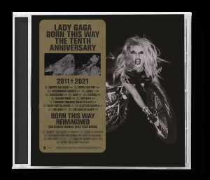 Lady Gaga - Born This Way The Tenth Anniversary i gruppen Minishops / Lady Gaga hos Bengans Skivbutik AB (4033579)