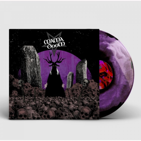 Mama Doom - Ash Bone Skin N Stone (Purple/Black i gruppen VINYL / Toppsäljare hos Bengans Skivbutik AB (4034392)