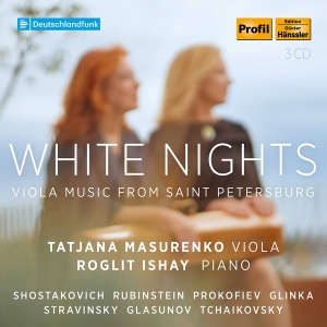 Gennady Banshchikov Alexander Glas - White Nights (3Cd) i gruppen Externt_Lager / Naxoslager hos Bengans Skivbutik AB (4036432)