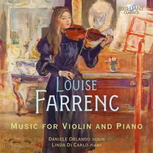 Farrenc Louise - Music For Violin & Piano i gruppen Externt_Lager / Naxoslager hos Bengans Skivbutik AB (4036448)