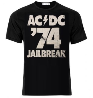AC/DC - Ac/Dc T-Shirt Jailbreak '74 i gruppen ÖVRIGT / Merchandise hos Bengans Skivbutik AB (4036862)