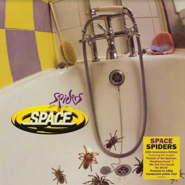 Space - Spiders - 25Th Anniversary (Yellow) i gruppen VINYL / Toppsäljare hos Bengans Skivbutik AB (4039584)