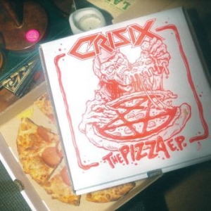 Crisix - Pizza Ep (Red) i gruppen VINYL / Hårdrock/ Heavy metal hos Bengans Skivbutik AB (4039608)