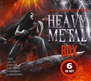 Blandade Artister - Heavy Metal Box - Live Recordings i gruppen CD / Hårdrock/ Heavy metal hos Bengans Skivbutik AB (4039624)