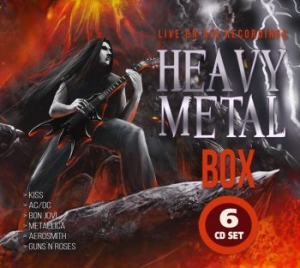 Blandade Artister - Heavy Metal Box - Live Recordings i gruppen CD / Hårdrock hos Bengans Skivbutik AB (4039624)