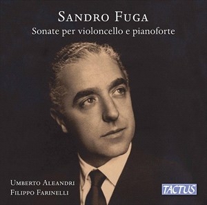 Fuga Sandro - Sonate Per Violoncello E Pianoforte i gruppen Externt_Lager / Naxoslager hos Bengans Skivbutik AB (4039689)