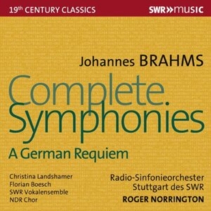 Brahms Johannes - Complete Symphonies & Ein Deutsches i gruppen CD / Klassiskt hos Bengans Skivbutik AB (4039709)