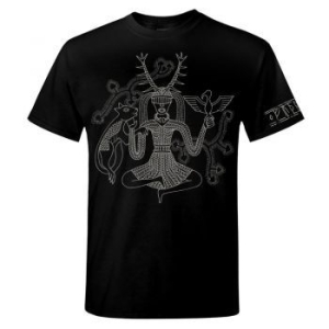 Heilung - T/S Cernunina Futha (L) i gruppen ÖVRIGT / BW-T-shirts hos Bengans Skivbutik AB (4041079)