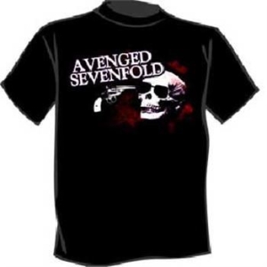 Avenged Sevenfold - T/S Skeleton Gun  (S) i gruppen Minishops / Avenged Sevenfold hos Bengans Skivbutik AB (4044078)