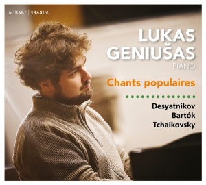 Geniusas Lukas - Chants Populaires (Works For Piano) i gruppen CD / Klassiskt,Övrigt hos Bengans Skivbutik AB (4045304)