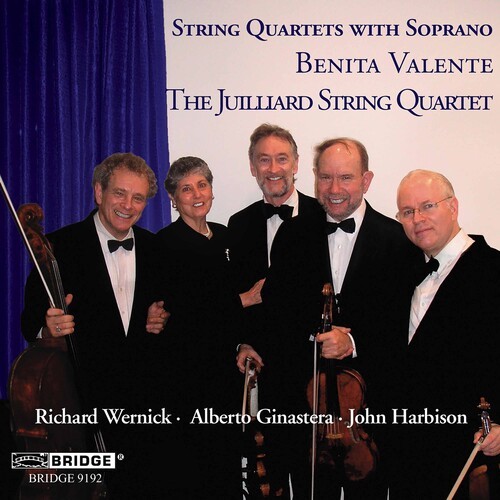 Wernick/Ginastera - String Quartets With Sopr i gruppen ÖVRIGT / Övrigt / aub hos Bengans Skivbutik AB (4045396)