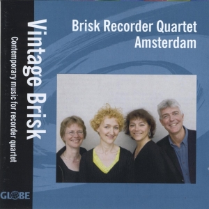 Brisk Recorder Quartet - Vintage Brisk i gruppen CD / Klassiskt,Övrigt hos Bengans Skivbutik AB (4045424)