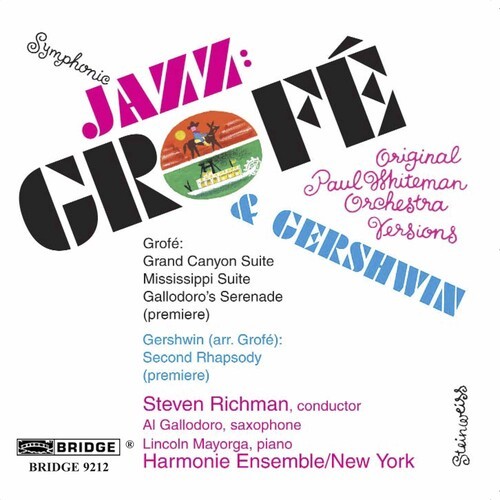 Harmonie Ensemble New York - Symphonic Jazz i gruppen CD / Övrigt hos Bengans Skivbutik AB (4045431)