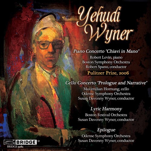Yehudi Wyner - Piano Concerto/Cello Concerto i gruppen CD / Klassiskt hos Bengans Skivbutik AB (4045787)