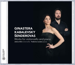 Ginastera/Kabalevsky/Senderova - Works For Violoncello & Piano i gruppen CD / Klassiskt,Övrigt hos Bengans Skivbutik AB (4045881)