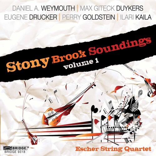 Escher String Quartet - Stony Brook Soundings Vol.1 i gruppen CD / Klassiskt hos Bengans Skivbutik AB (4045931)