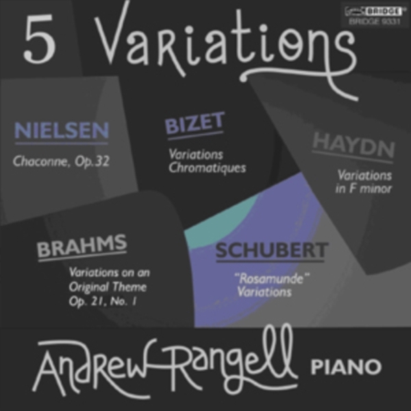 Rangell Andrew - 5 Variations i gruppen CD / Klassiskt hos Bengans Skivbutik AB (4045962)