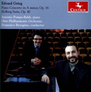 Grieg Edvard - Piano Concerto Op.16/Holberg Suite Op.40 i gruppen CD / Klassiskt,Övrigt hos Bengans Skivbutik AB (4046569)