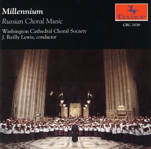 Cathedral Choral Society - Millennium Russian Choral Music i gruppen CD / Klassiskt hos Bengans Skivbutik AB (4046653)