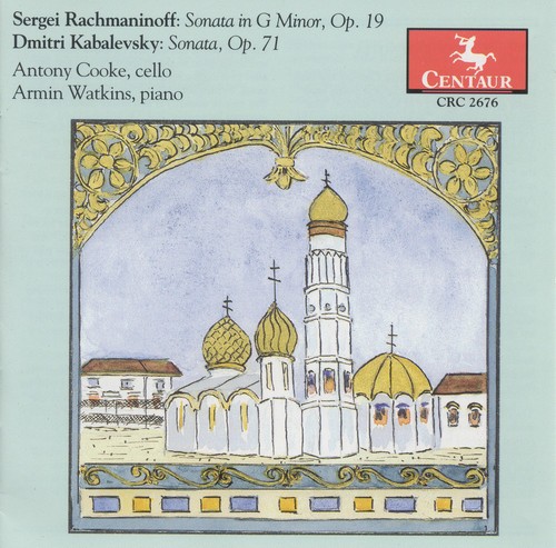 Cooke/Watkins - Sonatas For Cello And Piano i gruppen CD / Klassiskt hos Bengans Skivbutik AB (4046680)
