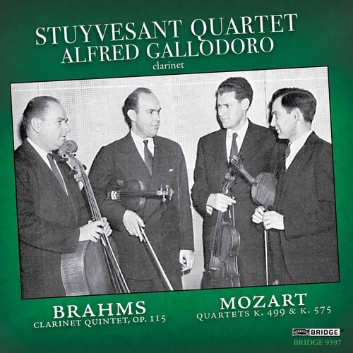 Brahms/Mozart - Clarinet Quintet/String Quartets i gruppen ÖVRIGT / Övrigt / aub hos Bengans Skivbutik AB (4046744)