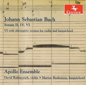 Bach Johann Sebastian - Sonatas For Violin & Harpsichord i gruppen CD / Klassiskt,Övrigt hos Bengans Skivbutik AB (4046836)