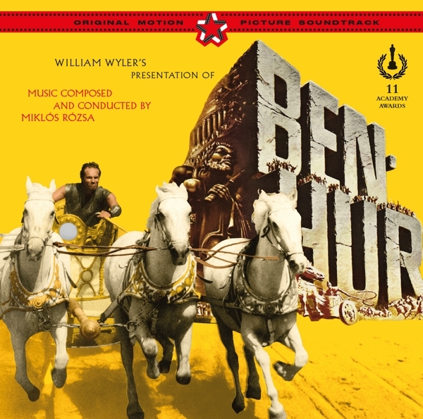 Miklós Rózsa - Ben Hur i gruppen CD / Toppsäljare hos Bengans Skivbutik AB (4047258)