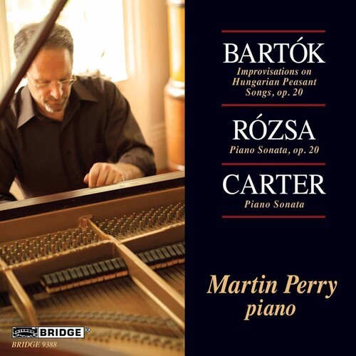 Perry Martin - Music Of Bartok, Rozsa & Carter i gruppen CD / Klassiskt hos Bengans Skivbutik AB (4047268)