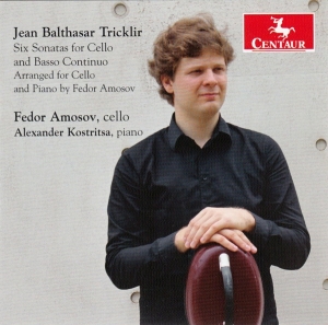 Tricklir J.B. - Six Sonatas For Cello & Basso Continuo i gruppen CD / Klassiskt,Övrigt hos Bengans Skivbutik AB (4047313)