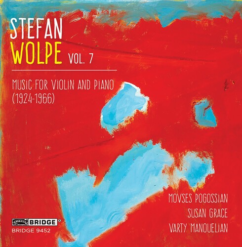 Wolpe S. - Vol.7:Music For Violin & Piano i gruppen ÖVRIGT / Övrigt / aub hos Bengans Skivbutik AB (4047356)
